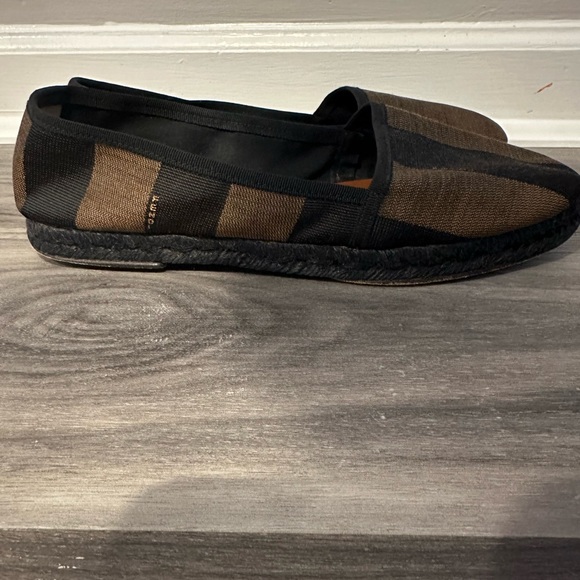 Fendi Pequin Striped Espadrilles! - Picture 3 of 6